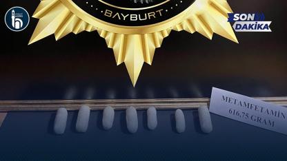 Bayburt'ta Uyuşturucu Operasyonu: 616 Gram Metamfetamin Ele Geçirildi