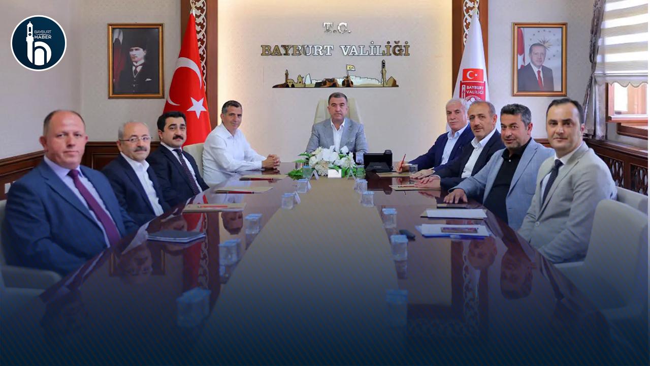 Bayburt OSB’de Altyapı ve Yatırımlar Değerlendirildi