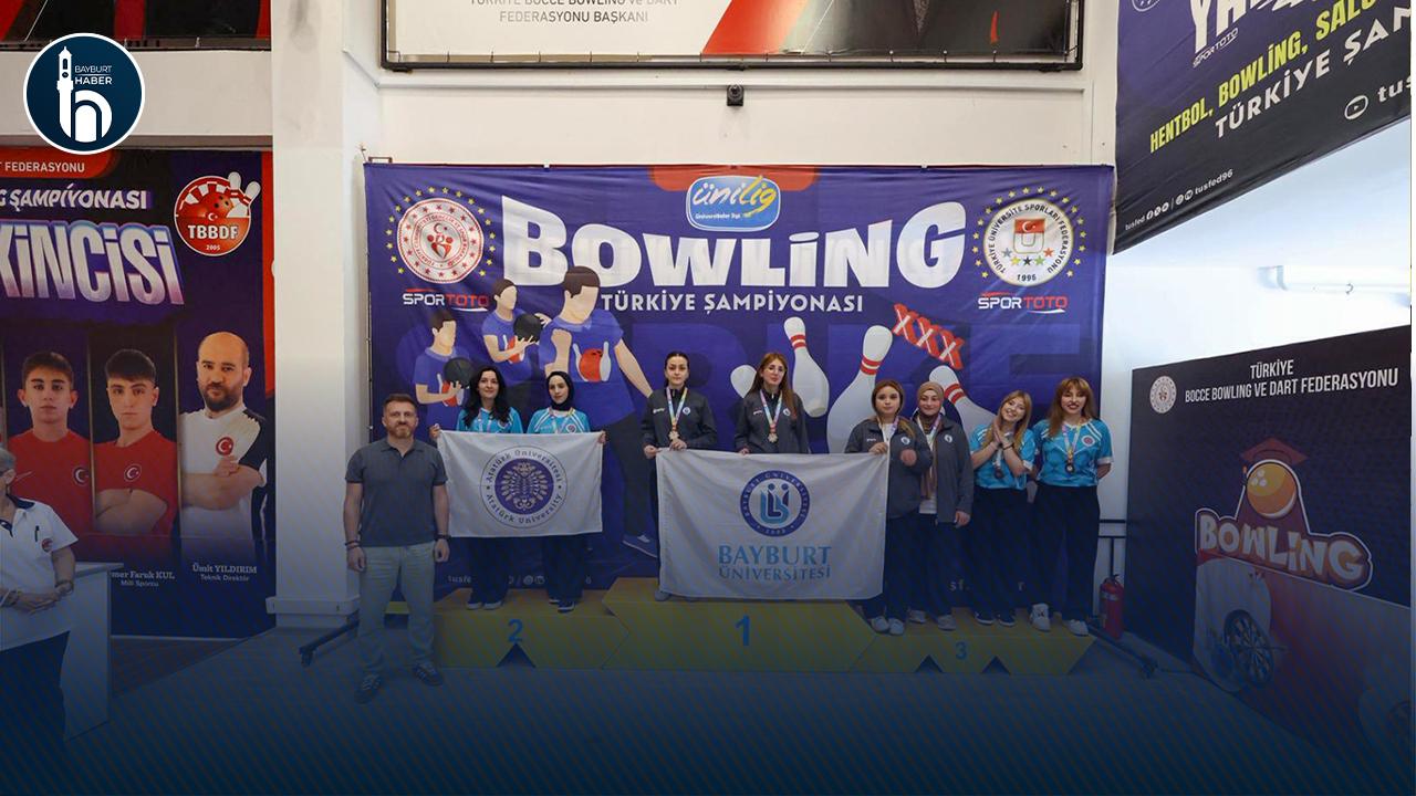 Bayburt Üniversitesi Bowling Şampiyonasında Zirvede Yer Aldı
