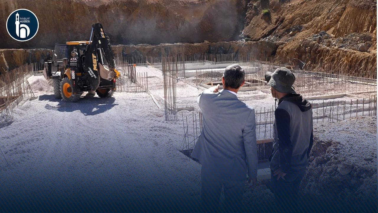 Bayburt'ta Yeni Okul İnşaatları Devam Ediyor
