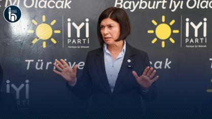 İYİ Partili Kevser Ofluoğlu Bayburt'ta konuştu