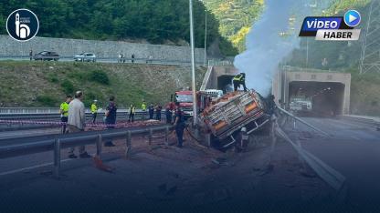 Zigana Tüneli yakınında feci kaza: Sürücü hayatını kaybetti