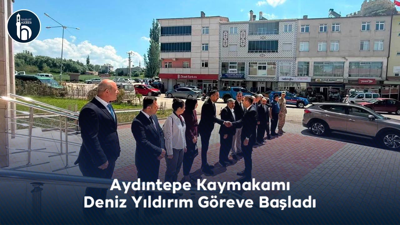 Aydıntepe Kaymakamı Deniz Yıldırım Göreve Başladı