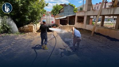 Tuzcuzade Mahallesi'nde Beklenen Temizlik Çalışması Yapıldı