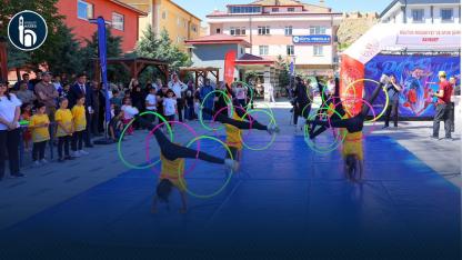 Bayburt'ta GSB Spor Okulları İçin Açılış Programı Düzenlendi