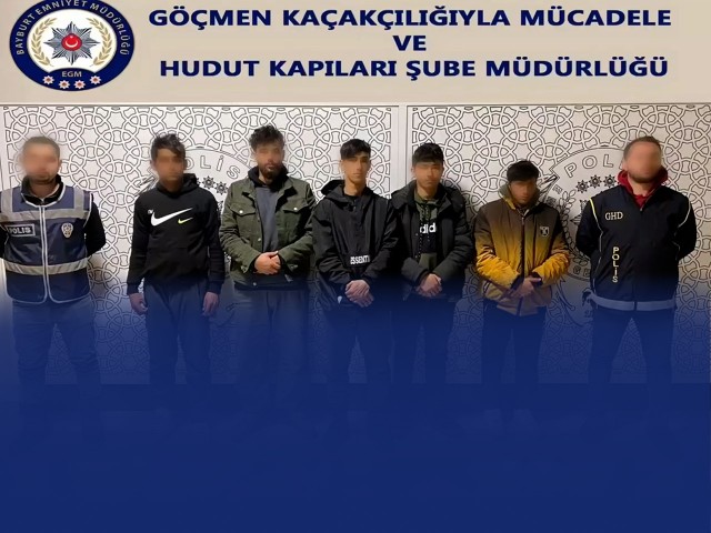 Bayburt’ta Kaçak Göçmen Operasyonunda 4 Organizatör 7 Göçmen Yakalandı!